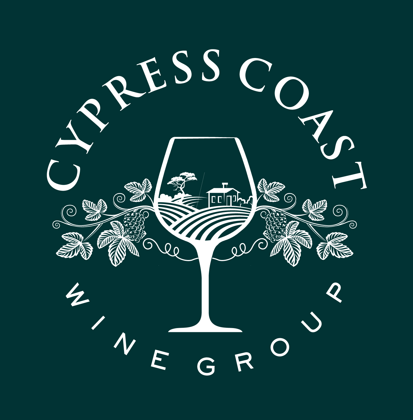 Logo for Cypress Coast Wine Group in Monterey California